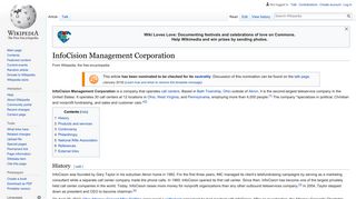 InfoCision Management Corporation - Wikipedia