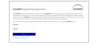 Participant Portal - CULIANCE