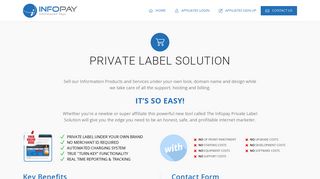 InfoPay Private Label