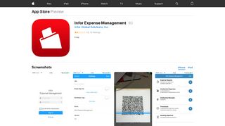 Infor Expense Management on the App Store - iTunes - Apple