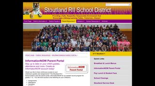 Stoutland Schools - InformationNOW Parent Portal