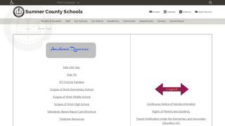 Parent Tools - Sumner County Schools