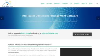 infoRouter: Document Management Software (EDMS)