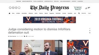Judge considering motion to dismiss InfoWars defamation suit | Local ...