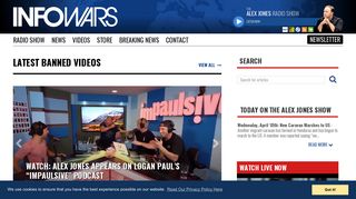 Alex Jones' Infowars: There's a war on for your mind!