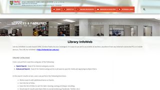 Library InfoWeb - Tunku Abdul Rahman University College