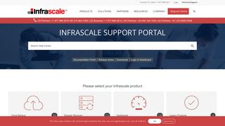 Customer Support Portal | Infrascale