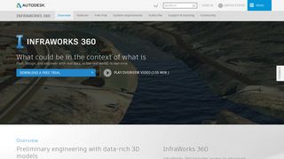 Preliminary Engineering & Design Software | InfraWorks 360 - Autodesk
