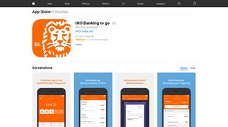 ING Banking to go im App Store - iTunes - Apple