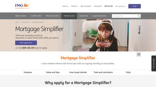 Mortgage Simplifier - Variable Rate Home Loans - ING