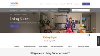 Superannuation - Living Super - ING