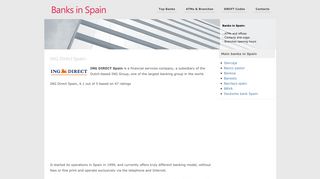 ING Direct Spain - Spanish Banks Review