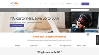 Home and Contents Insurance – ING