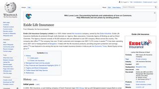 Exide Life Insurance - Wikipedia