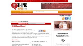 ING Mutual Fund Daily NAV, Prices & Performance - ThinkRupee.com