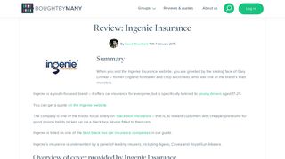 Review: Ingenie Insurance - Bought By Many
