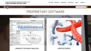 ipa - ingenuity pathway analysis - Brown University