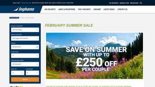Summer Sale 2019 Lakes and Mountains & Italy Holidays | Inghams