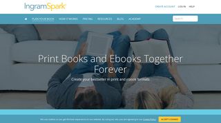 Self Publish Book | Print on Demand & eBook Publishing | IngramSpark