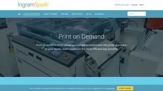 Print on Demand for Self-Publishers | Print Your Book | IngramSpark