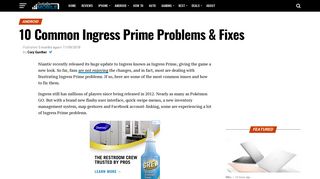 10 Common Ingress Prime Problems & Fixes - Gotta Be Mobile