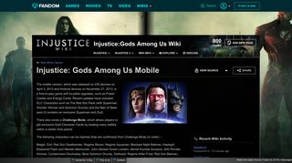 Injustice: Gods Among Us Mobile - Injustice:Gods Among Us Wiki