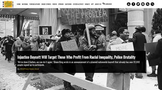Injustice Boycott Will Target Racial Inequality, Police Brutality