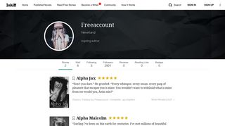 Freeaccount's Profile - Inkitt