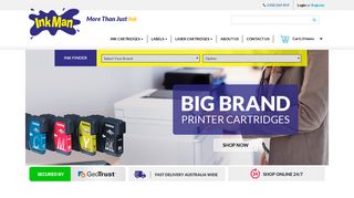 Buy Affordable Printer Ink Cartridges Online in Australia | Ink Man