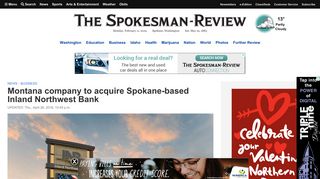Montana company to acquire Spokane-based Inland Northwest Bank ...
