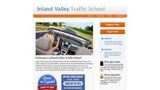 Inland Valley Traffic School - DMV TVS License # 0527