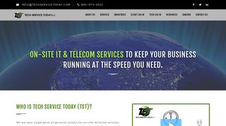 Tech Service Today: On-Site IT Telecom Services