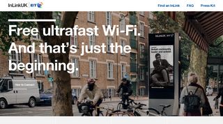 InLinkUK | Ultrafast Free Public Wi-Fi, Phone Calls, Charging, and City ...