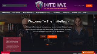 [Open :] InMac - Open Signup Tracker Updates - InviteHawk - Your ...