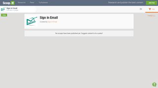 'InMail Login' in Sign in Email | Scoop.it