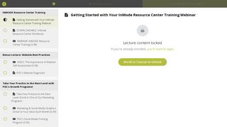 Getting Started with Your InMode Resource Center Training Webinar | Pr