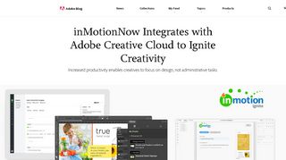 inMotionNow Integrates with Adobe Creative Cloud to Ignite Creativity ...