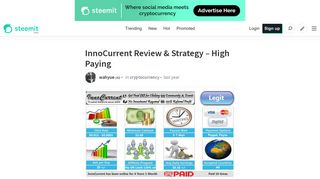 InnoCurrent Review & Strategy – High Paying — Steemit