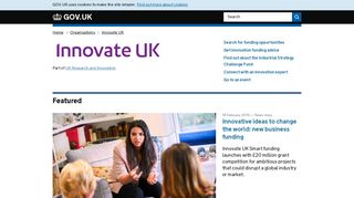 Innovate UK - GOV.UK