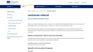 Contractor Referral Service | Safeco Insurance