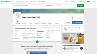 Working at Innovations Group UAE | Glassdoor