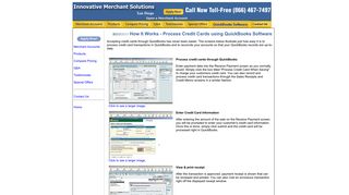 Innovative Merchant Solutions provides QuickBooks Merchant ...