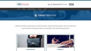 CBCInnovis :: Proven solutions to assist with your verification, credit ...