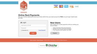 Innovo Living on Waters | Online Rent Payments - ClickPay