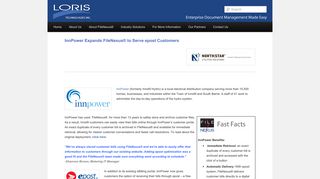 InnPower Expands FileNexus® to Serve epost Customers | Loris ...