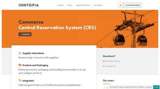 Commerce - Central Reservation System (CRS) - Inntopia