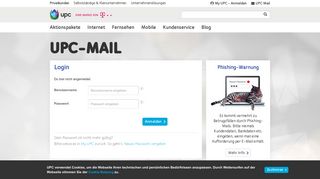 UPC-Mail | UPC Austria