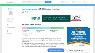 Access inotes.uss.com. IMC Secure Access Server - Accessify