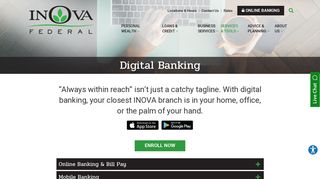Digital Banking | INOVA Federal Credit Union | Elkhart, IN ...