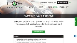 Merchant Card Services | INOVA Federal Credit Union | Elkhart, IN ...